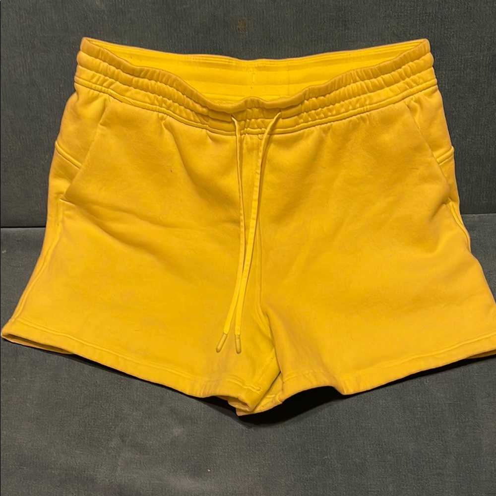 Yellow Women's Shorts- Lululemon